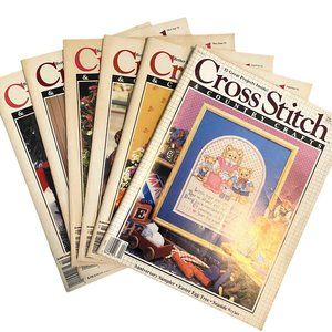 Cross Stitch Country Crafts Better Homes and Gardens Magazines Vtg 89-92 Lot 6